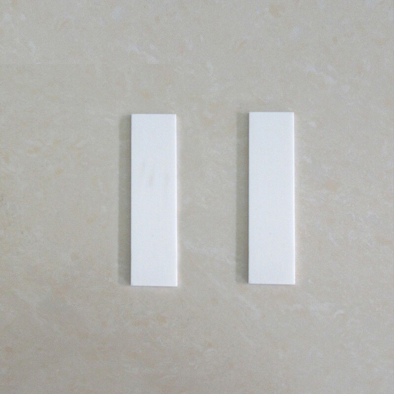 50pcs Alumina ceramic sheet 19*20/19*23/19*35/19*45/mm non-porous high temperature resistant ceramic sheet
