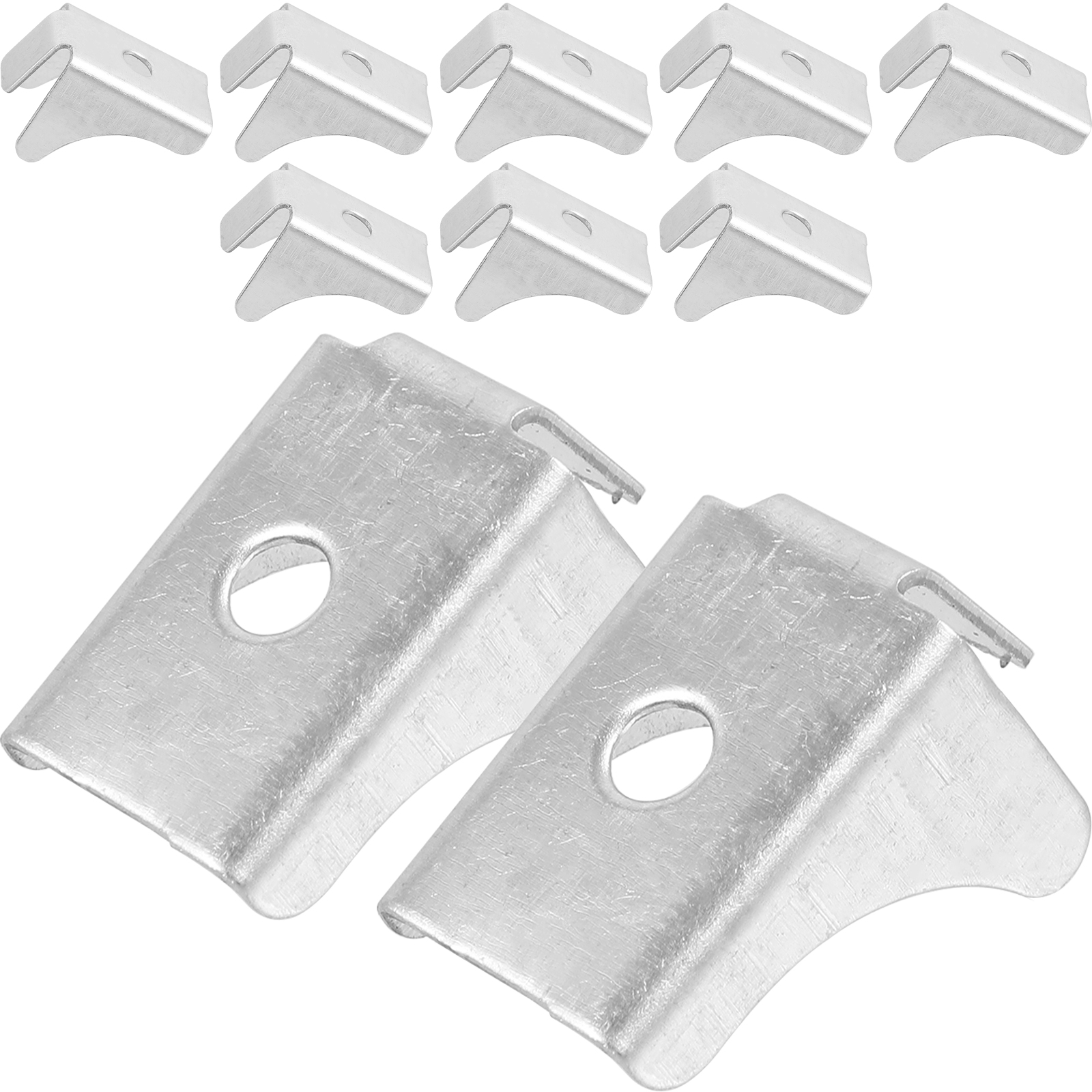 10 stks Kast Clips Stalen Plank Ondersteunt voor Keuken Kantoor Indienen Hardware Metalen Pinnen Keukenkast Plank Ondersteuning