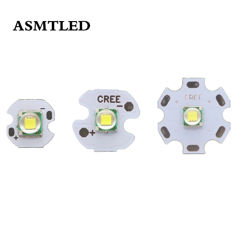 1/5/10/20/50/100 pcs 1-3W LED Beads High power 5050 45mil Emitter Chip 3.2-3.4V LED Cree chips With 10mm 16mm 20mm PCB LED Lamp