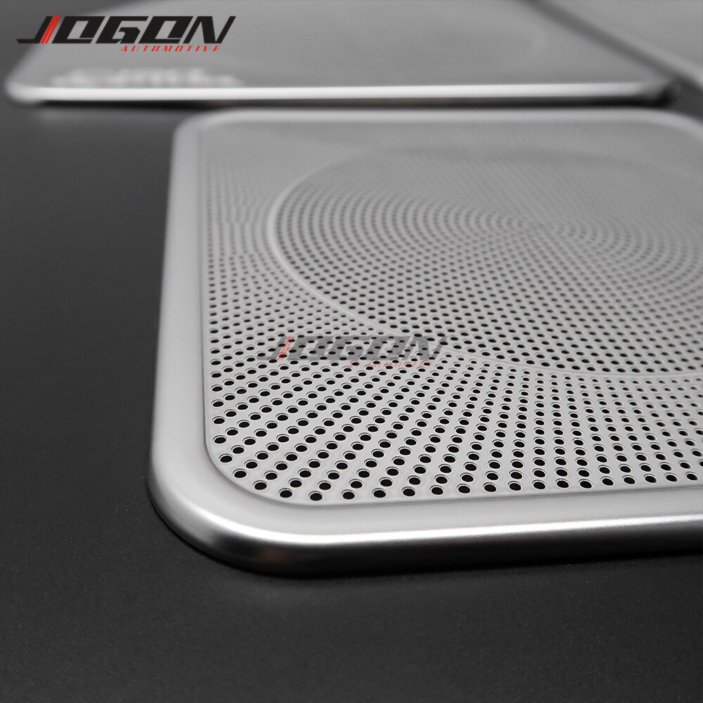 Auto Interieur Tweeter Hoorn Stereo Speaker Sound Cover Deur Panel Trim Etch Sticker Voor Ford F-150 F150 + Auto styling