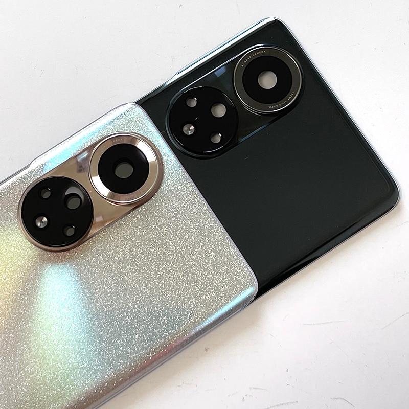 6.57 ''originale per Huawei Honor 50 coperchio batteria posteriore custodia fotocamera obiettivo telaio per Honor 50 NTH-NX9 adesivo posteriore