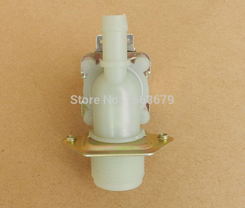 EBOWAN Plastic Solenoid Valve Inlet fill Valve Water Flow Control Normally Closed DC12v DC24V AC220V