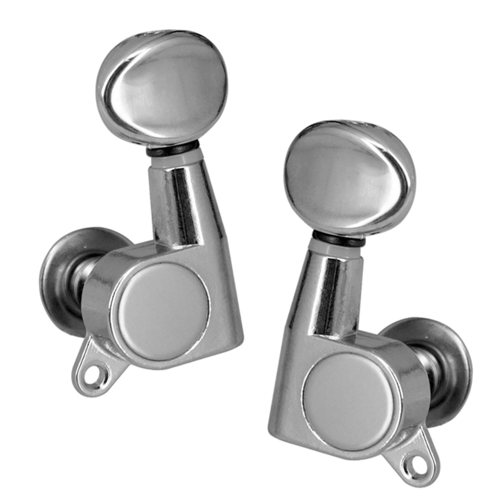 4 boutons de réglage Ukulele, 4 cordes, Style fermé, rapport de vitesse 1:15, clé de réglage avec écrou, rondelle et vis