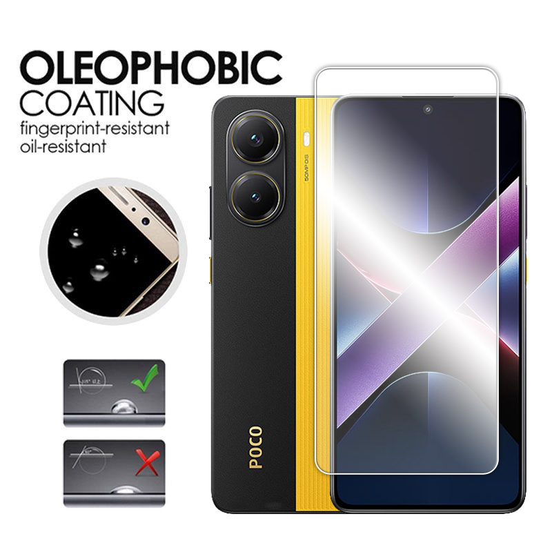 Para POCO X7 Pro 5G vidrio para POCO X7 Pro vidrio templado 6,67 pulgadas pegamento completo Protector de pantalla transparente para Xiaomi POCO X7 Pro Flim