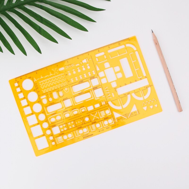 1:50 Tailor Scale Math Architecture Engineer Ruler Drawing Drafting Template Support