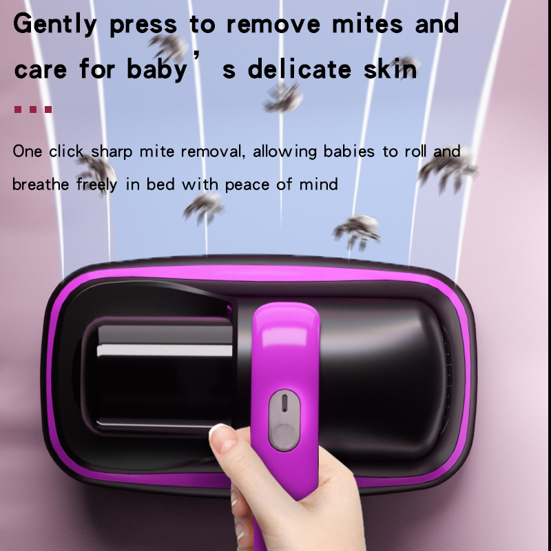 Portable Wireless Handheld Vacuum Cleaner with UV Light for Household Use for Cleaning Beds Sofas Mattresses Dust Mites