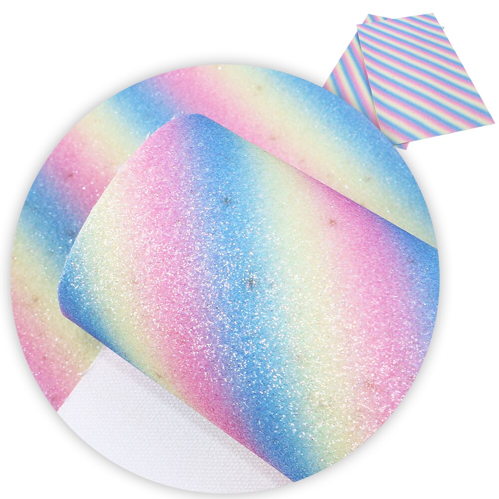 50*140Cm Faux Synthetisch Leer Stof Voor Bows Chunky Glitter Stof Voor Patchwork Lederen Lakens, 1Yc7735: 1074286031