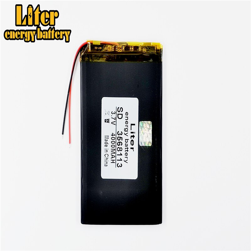 3,7 V 4000MAH 3568113 3570110 3570115 Lithium-Polymer-Batterie mit schutz bord Für Tablette sprechen7X Colorfly E708 Q2 Behälter