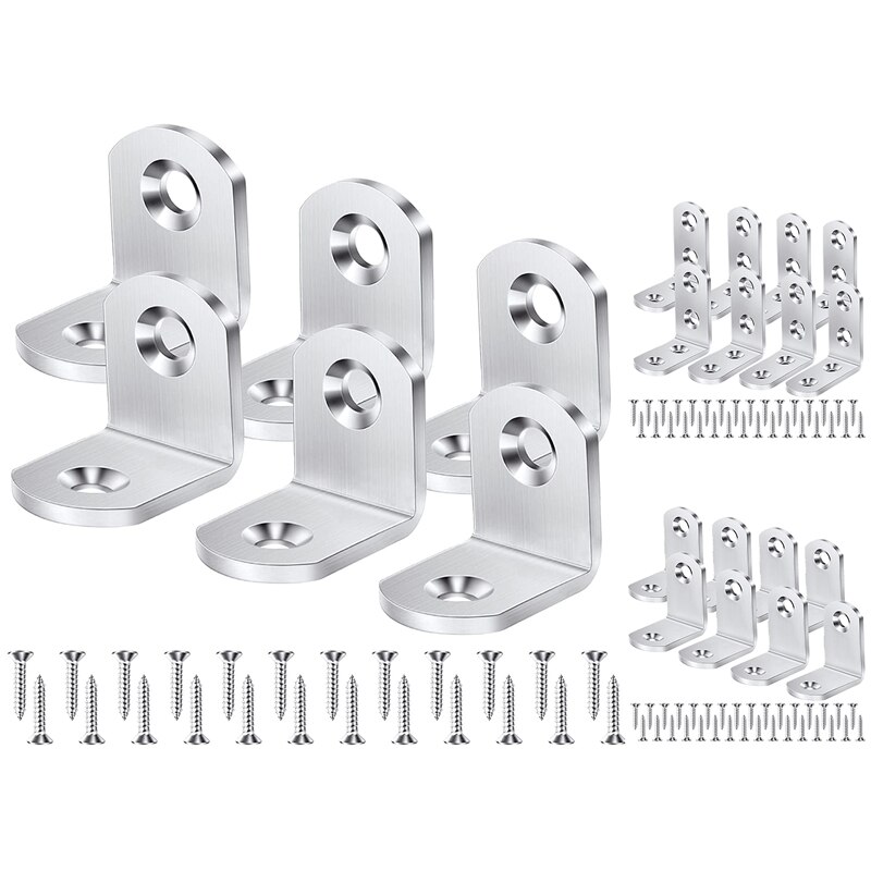 L Bracket Corner Brace, Duty Joint Right Angle Brackets, Stainless Steel Corner Brackets