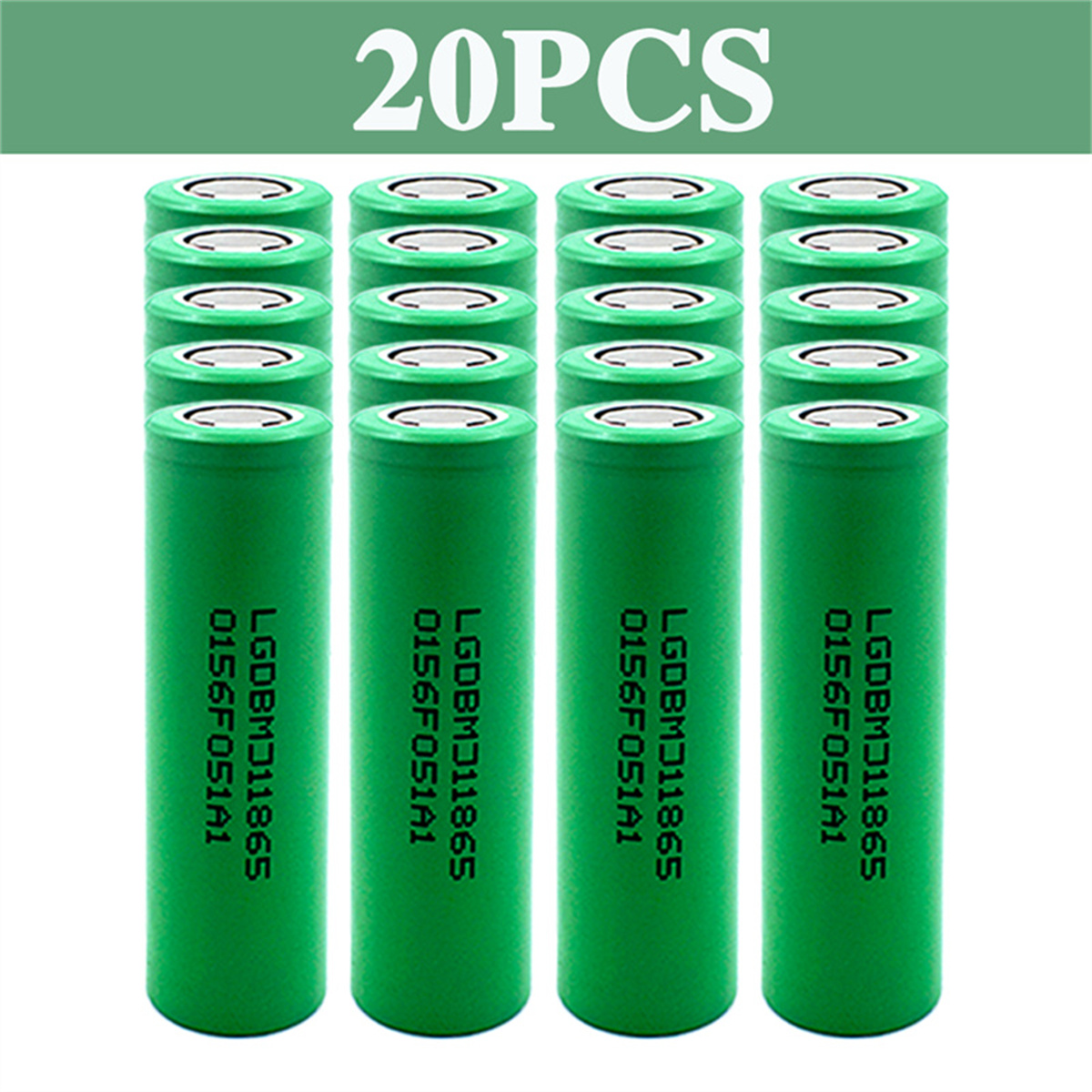 18650.00 battery pack 3.7v lithium battery baterias litio: army green