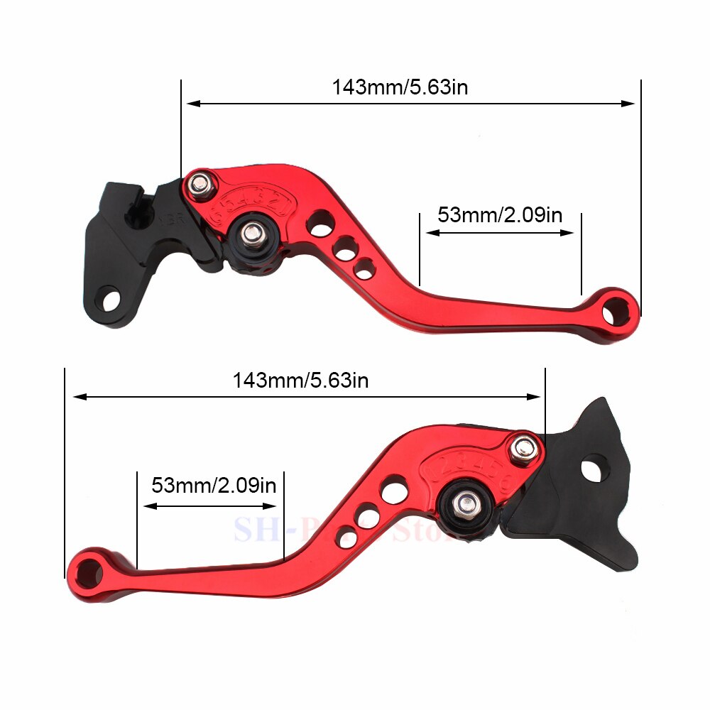 til yamaha yfm 700 rovfugl 700r yfm 700 2007 -  yfz 450 450r yfz 450 yfz 450r -  justerbare cnc bremsekoblingshendler