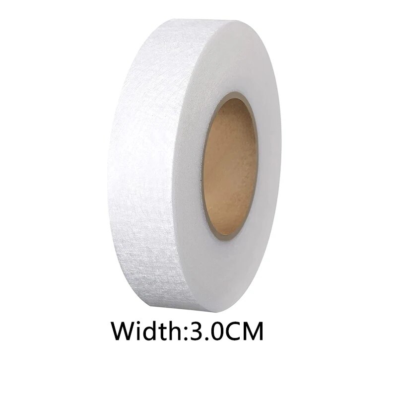 Cinta adhesiva de fusión de tela de 65 yardas, cinta adhesiva para dobladillo, cinta para planchar en el dobladillo para pantalones, vestidos, ropa, cortinas, tira adhesiva para dobladillo: Latón