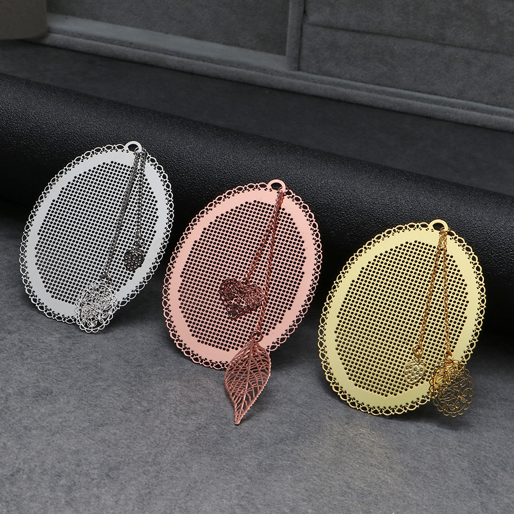 Butterfly Owl Cross Stitch Bookmark Counted Cross-Stitching Kit DIY Metal Silver Golden Needlework Embroidery Crafts