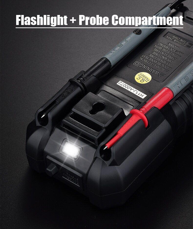 Ht118 High Precision 6000 Count 1000V AC Digital Meter OHM HZ Live C/F Duty Multi-Meter Voltage Meter