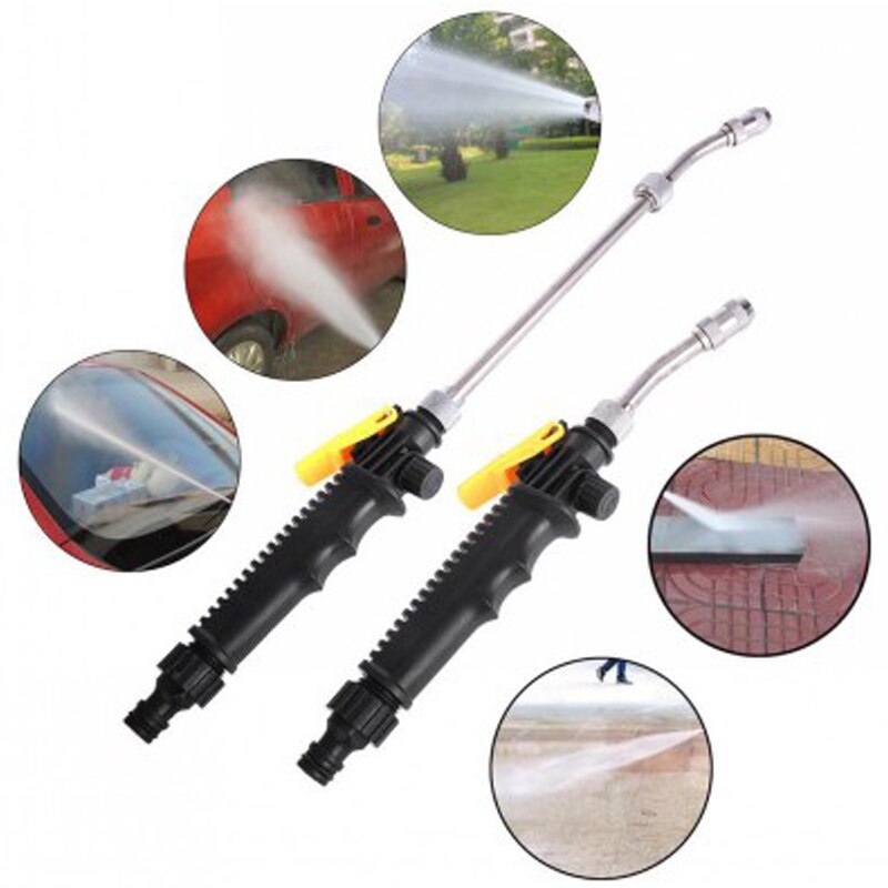 Hogedrukreiniger voor metaal, waterpistool, hogedrukpistool, autowasstraat, tuinslang, waterstraal, autowasstraat