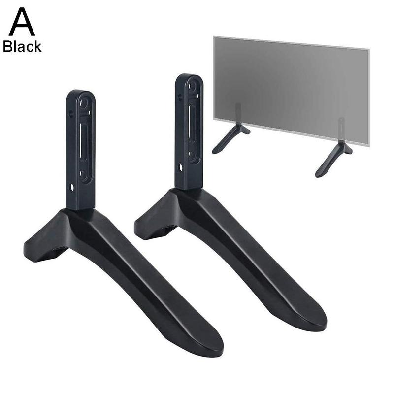 2pcs Universal TV Stand Base Mount For 32-65 Inch Stand With Screw Desktop Stand TV Stand Base Place Cards Wedding: Default Title