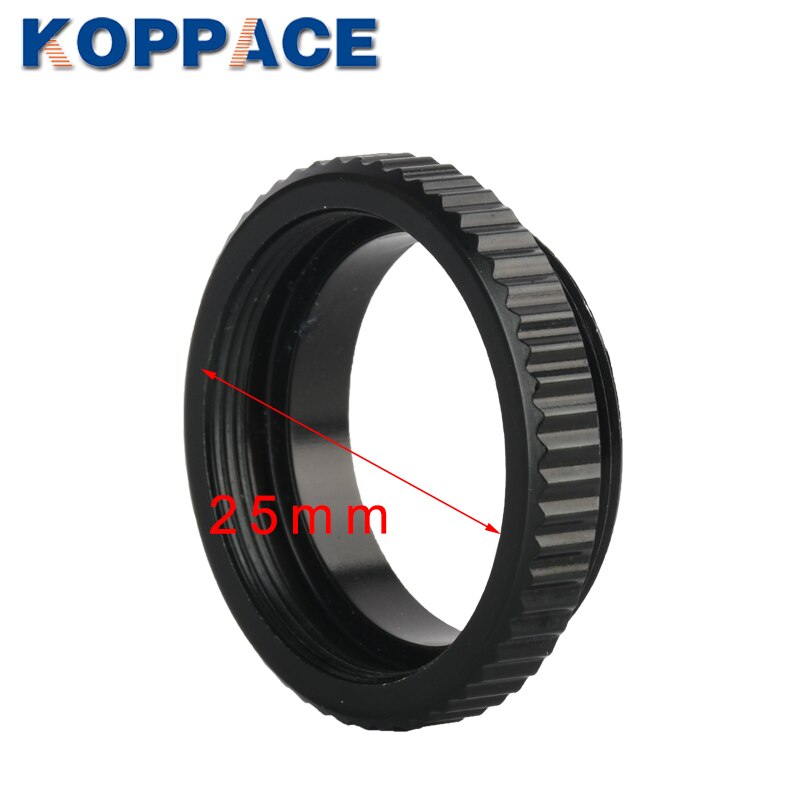 Koppace Microscoop Lens C-Mount-Interface Adapter Ring 25Mm Installatie Size Industriële Microscoop Camera Extension Ring