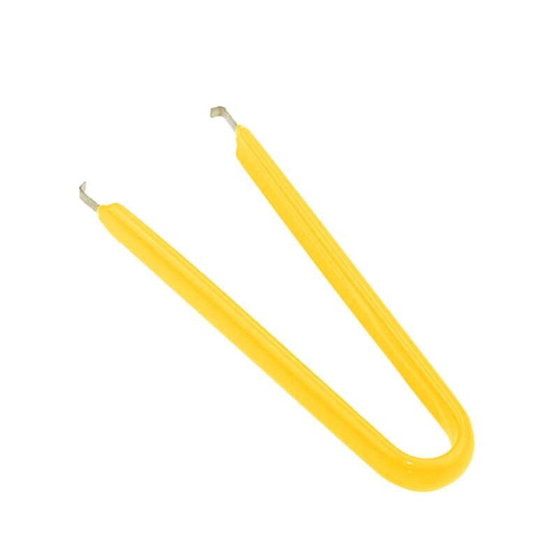 IC Chip Remover Clip U-shaped Switch Key Puller Keycaps Removing Tool for Mechanical Keyboard Maintenance Kit: Yellow