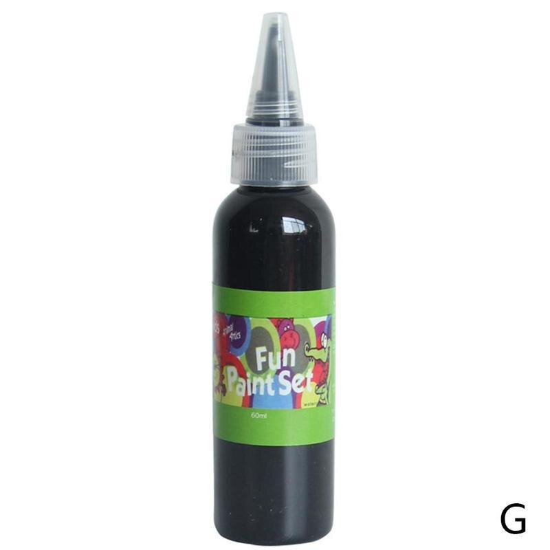 1 pièces peinture aquarelle Pigment 60ml maternelle enfants Profesionales peinture aquarelle Acuarelas peinture Art fournitures de travaux manuels R1Q0: G