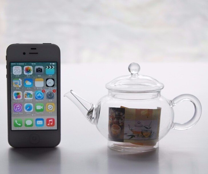 Tekedel direkte kogt te med mund te sæt 250ml glas tekande tøjbøjle