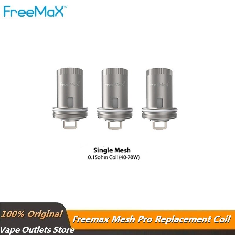 3/6pcs/lot Original Freemax Mesh Pro Coil Single 0.15ohm/Double 0.2ohm/Triple Vape Atomizer Coils Head for Freemax Mesh Pro Tank