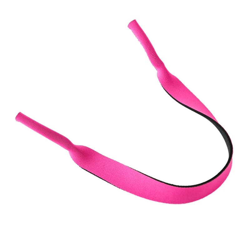 Brillen Houder Band Premium Zachte Neopreen Bril Anti Slip Strap Stretchy Neck Cord Sport Zonnebril Retainer Voor Mannen Wome: Hot Pink