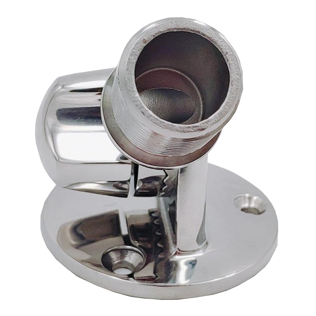 Stainless Steel Boat Swivel Antenna Mount Free Pivoting Base Marine Grade