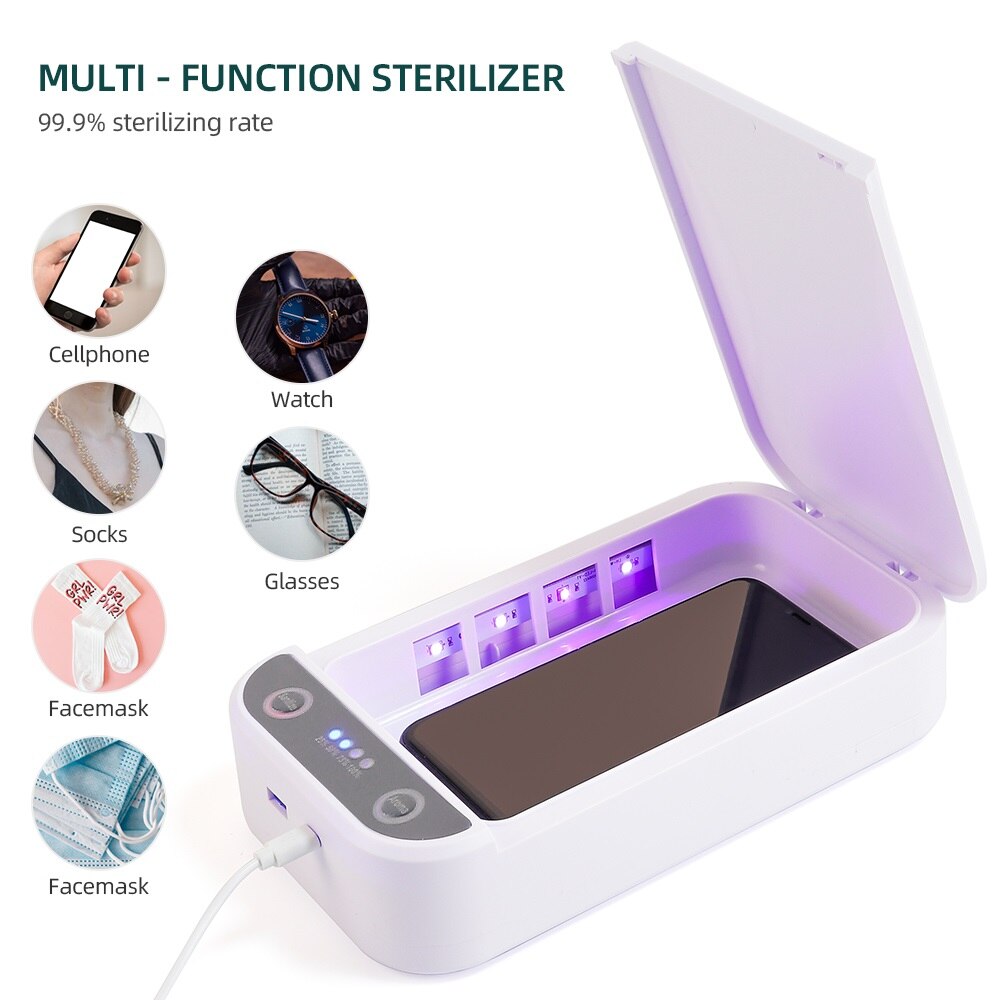 UV Sterilizer For Bacteria Prevention Nail Manicure Tools Beauty Salon UV Sterilizezation Box Ultraviolet Light Sterilization