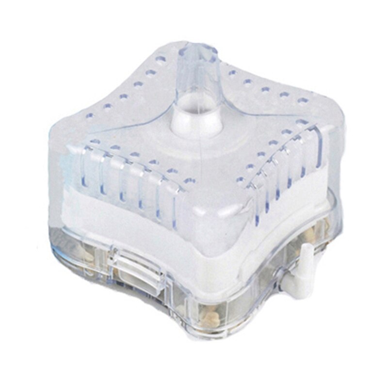1pcs Aquarium Fish Tank Filter Biochemical Activated Carbon Filter Aquarium Water Biological Filter High-Efficiency Filtration: White