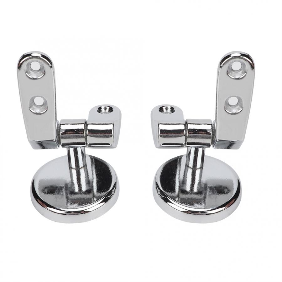 General Adjustable Replacement Toilet Lid Hinge Set Toilet Lid Fixings Zinc Alloy Bathroom WC Toilet Commode Cover Repair Kits