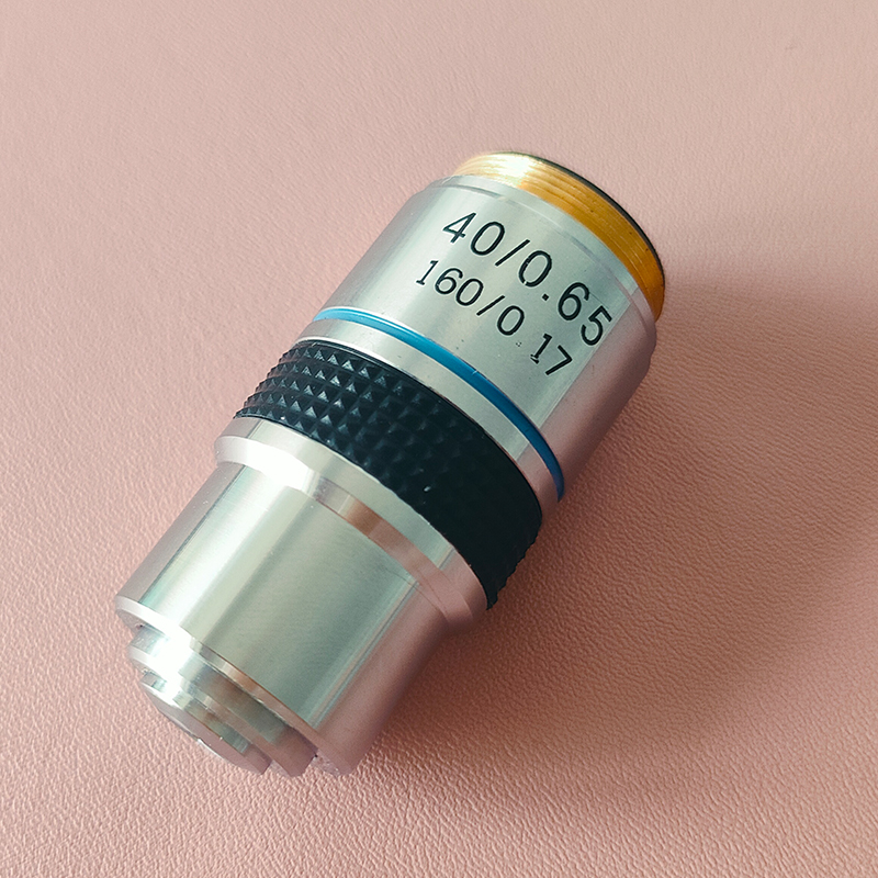 4X 10X 20X 40X 60X 100X Microscope Objective Lens Achromatic Objective Laboratory Biological Microscope Accessories