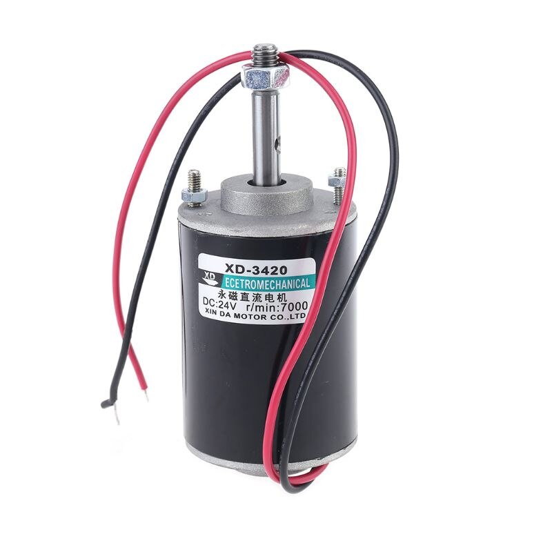 12/24V 30W Permanent Magnet Electric DC Motor High Speed CW/CCW For DIY Generator