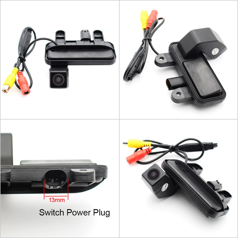GreenYi 170 Degree 1920x1080P AHD Vehicle Rear View Camera for Mercedes Benz E Class E200 E260 E300 E350 E63 W212 C207 W207 Car