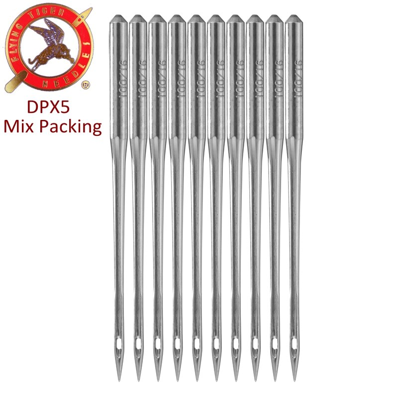 100 stk lædersynåle dpx 5 sy1901 797 135 x 25 135 x 7 135 x 5 134( r ) 135 x 7 ellers blandingspakning til industriel symaskine