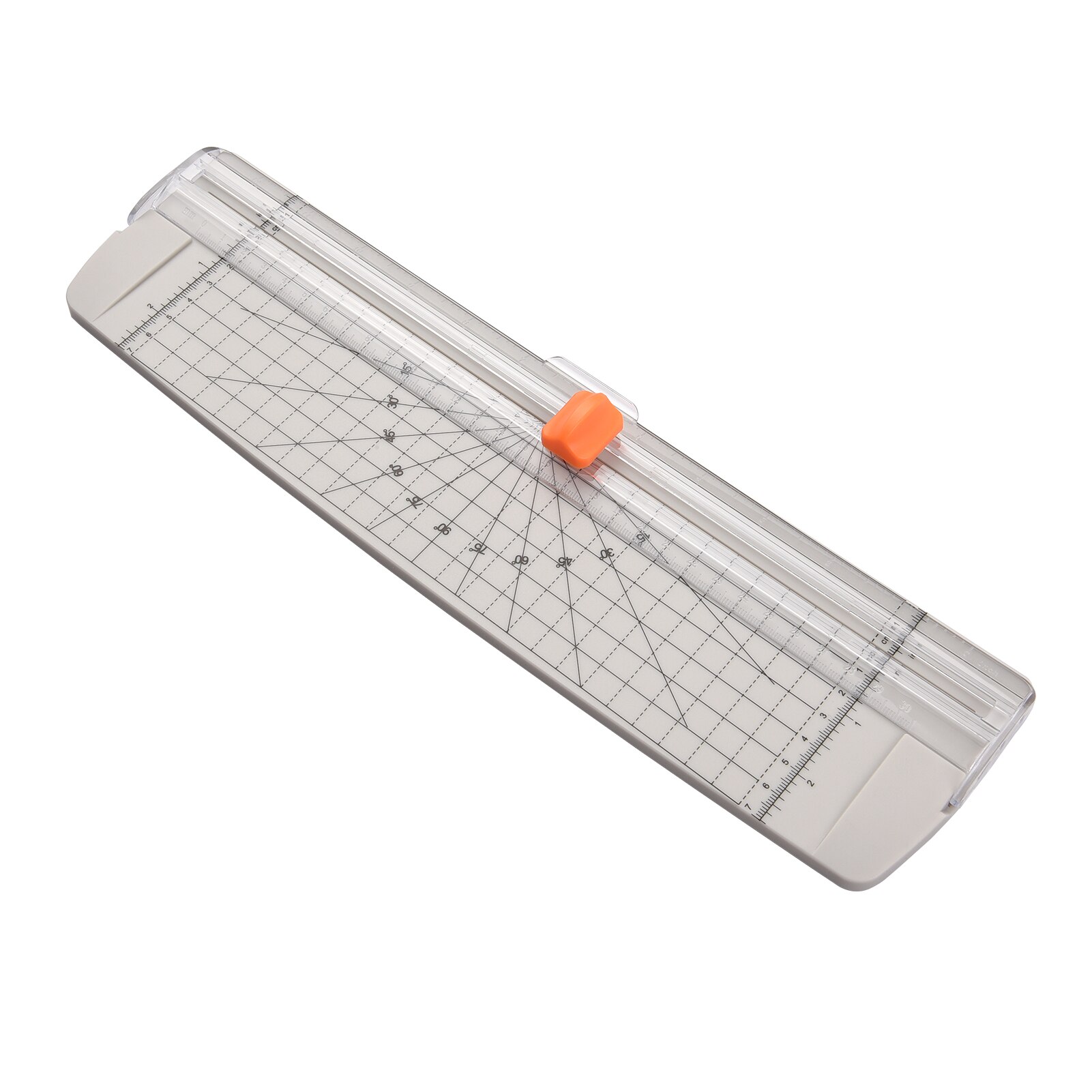 Aibecy Portable Paper Trimmer A4 Size Paper Cutter Cutting Machine 12 Inch Cutting Width for Craft Paper Photo Laminated Paper: White