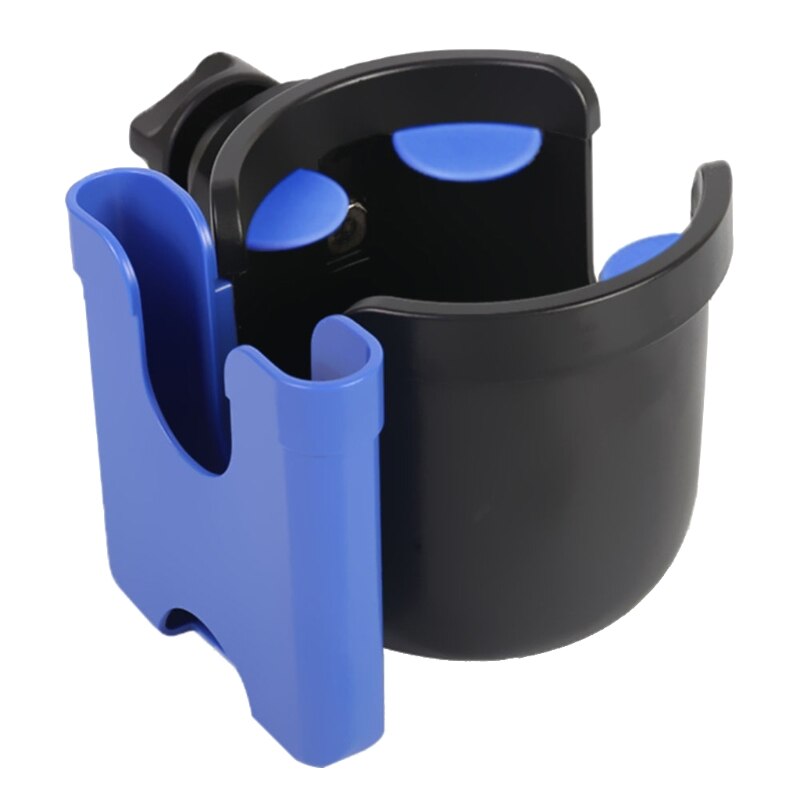 Portavasos para cochecito de bebé 2 en 1 + soporte para teléfono, troller, accesorios para botellas de leche, soporte para botella de bicicleta