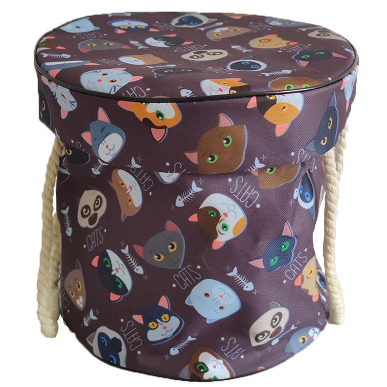 Sac de rangement de jouets jouets sacs blocs tapis de jeu sac jouets Slideaway nettoyage et stockage conteneur organisateur multifonctionnel 1.5m Mat: 05