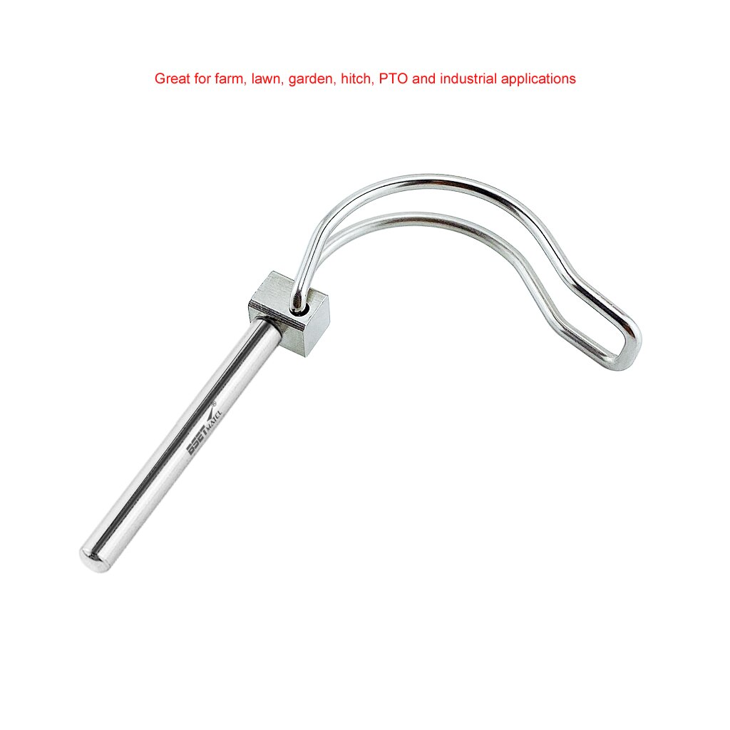 Stainless Steel 316 Quick Lock Release Trailer Towing Coupler Safety Pin Bicycle Stroller Cargo Boat stage leg Hitch Hook Clip