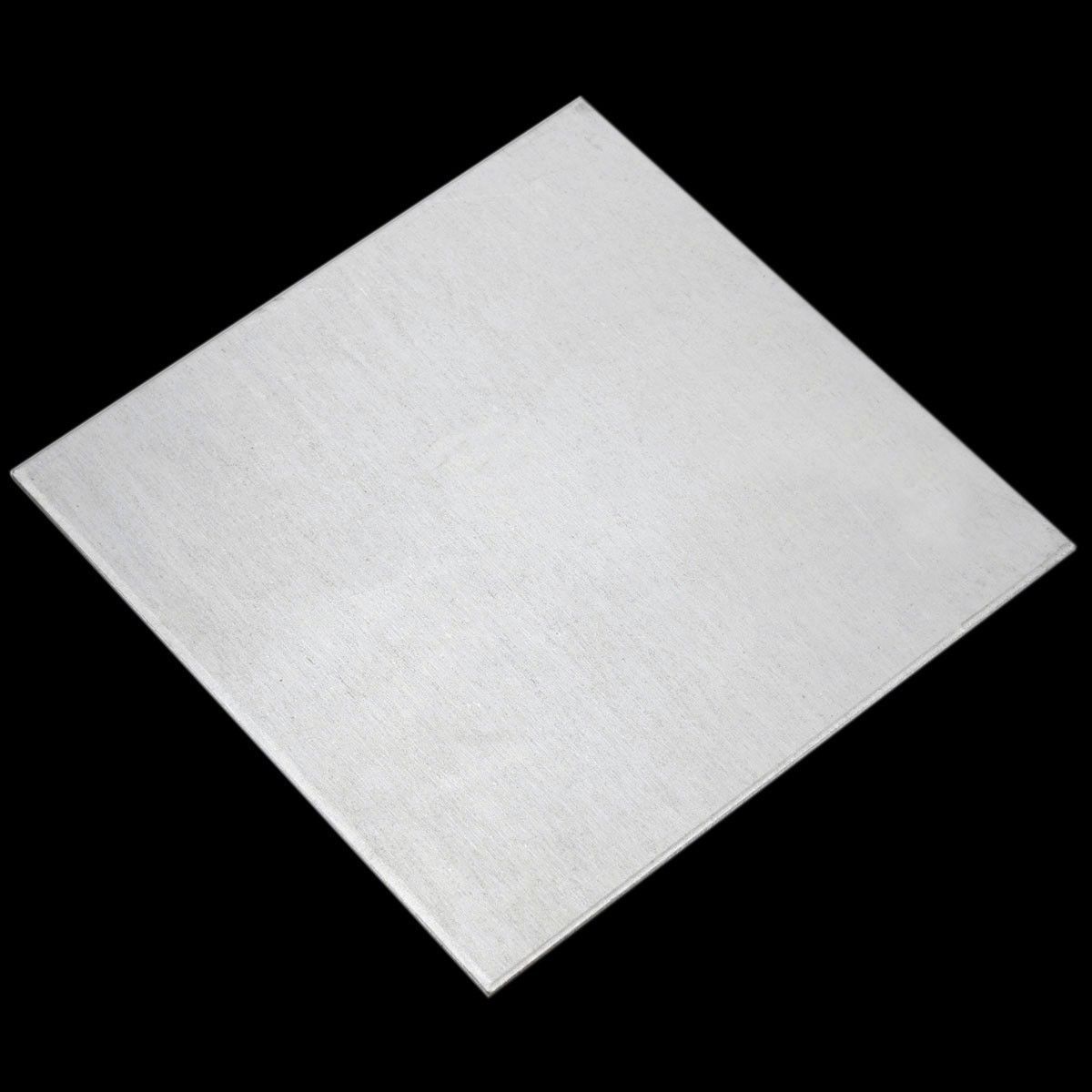 1pc 0.5mm 0.8mm 1mm 2mm 3mm 4mm Thickness Titanium Ti Plate Sheet Gr2 Grade 2 ASTM B265 100x100mm with High Hardness