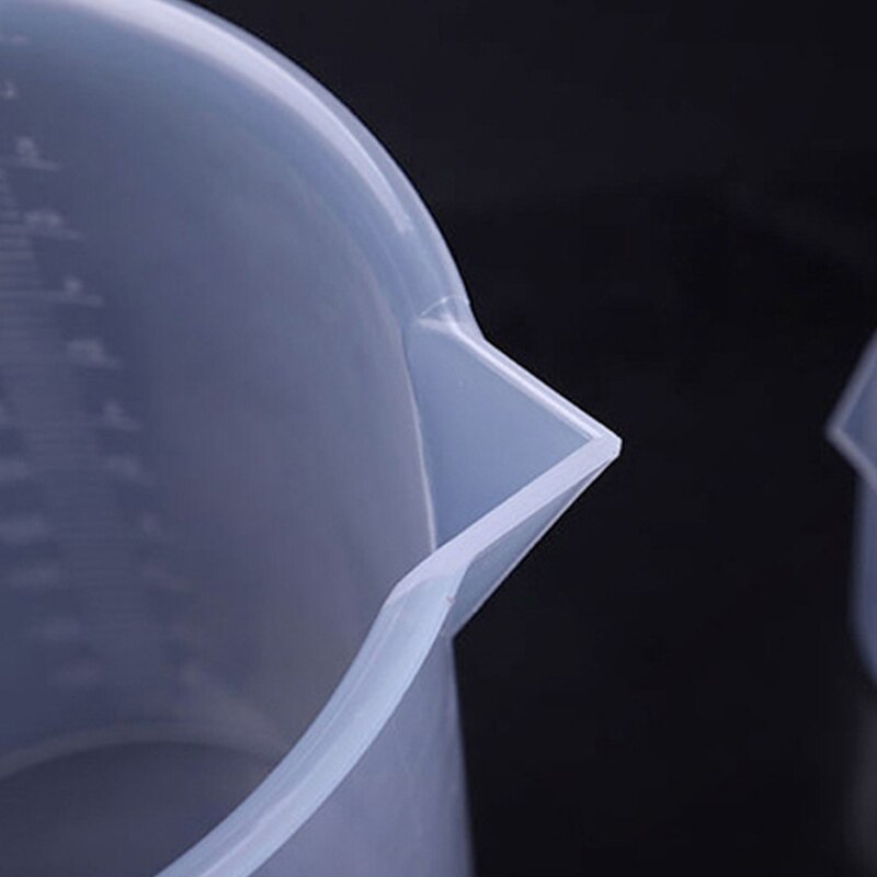 Measuring Cup Test Utensil Transparent Pour Spout Graduated 100ml/250ml/500ml/1000ml Metering Cup Lab Visual Scale For Kitchen