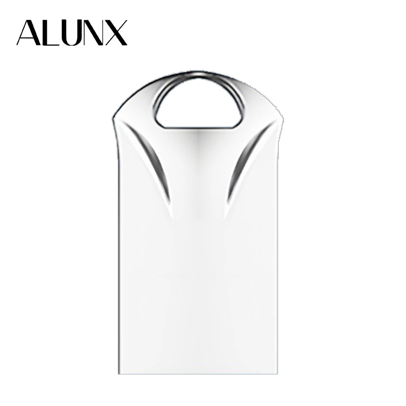 ALUNX Mini flash 128Gb Flash Drive 64Gb Pendrive Memory Stick 32Gb 4Gb Metal Pen Drive 8Gb Usb Stick 16 Gb: Silver / 16 GB