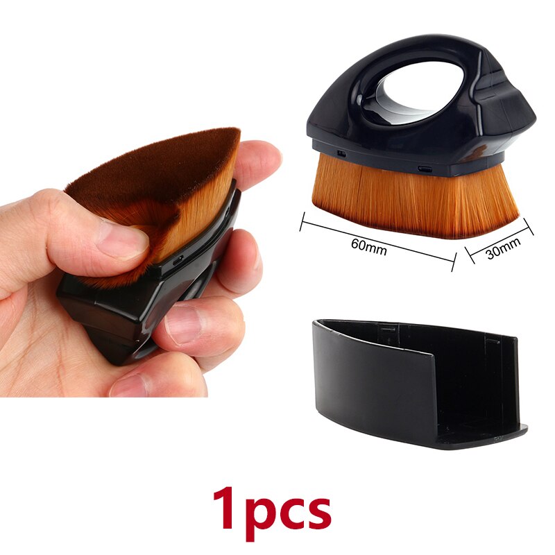 Pennelli per miscelazione di inchiostro liscio stampino disegno pennelli per pittura kit piatto per carte di carta fai-da-te sfondo tariffa strumenti fatti a mano caldi: immagine 3