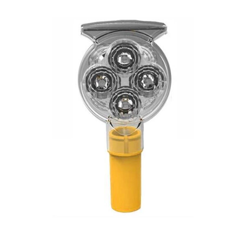 Synchronous Flashing Type 8LED solar warning Light with flashing LED light,solar traffic light for roaadway safety