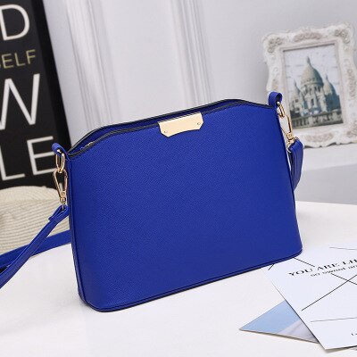 Beibaobao Shoulder Crossbody Bags Handbags Ladies Party Bag Candy Color Women: blue