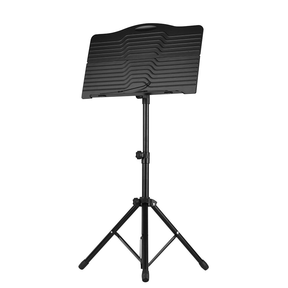Feuille de musique pliable trépied A4 taille support de partition de musique avec 40 poches pour guitare basse ukulélé Piano violon: Type D