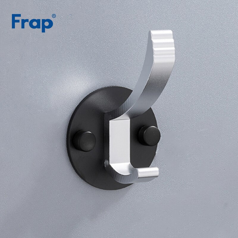 Frap morgenkåbe kroge tøj hat kroge køkken kroge stue væghængt dør bag krog plads aluminium  y18063/64/65/66