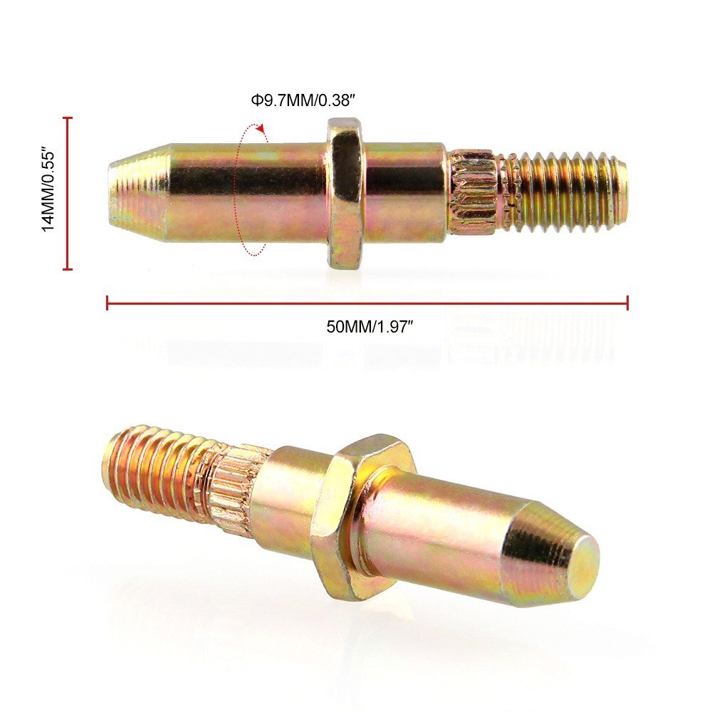 Chevy GMC Fullsize Truck SUV Door Hinge Pins Pin Bushing Kit 1 Kit Brand Locking Pin Backs Tow Hitch Locking Pin