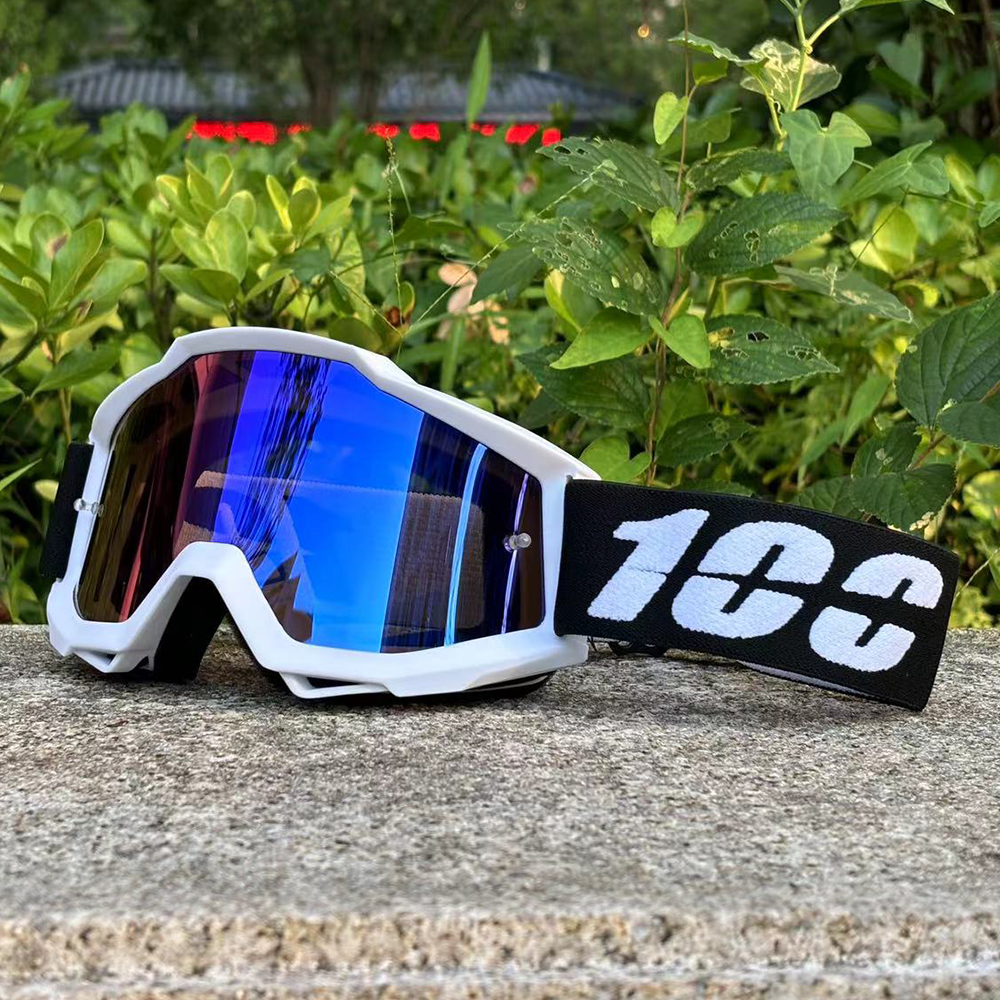 Neue Männer Moto-Cross Brille Motorrad Brille Enduro Anti-Nebel Radfahren Moto Schmutz Fahrrad MX MTB Reiten Sonnenbrille HD Verspiegelte objektiv: Gelb