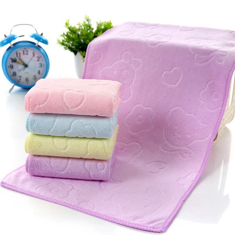 25*25cm Fiber Quick-dry Towel Kitchen Bathroom Clean Absorbent Towels Microfiber Home Soft thicker Wipe Table Towel Cartoon