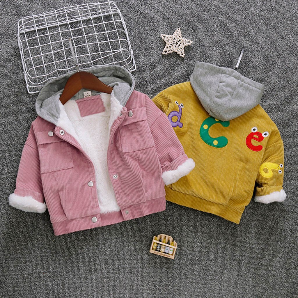 kinder Mantel winter Kinder Jacke Jungen Oberbekleidung infant feste Warme Mit Kapuze Winddicht Mäntel Baby Kleidung mädchen ClothingL5010914